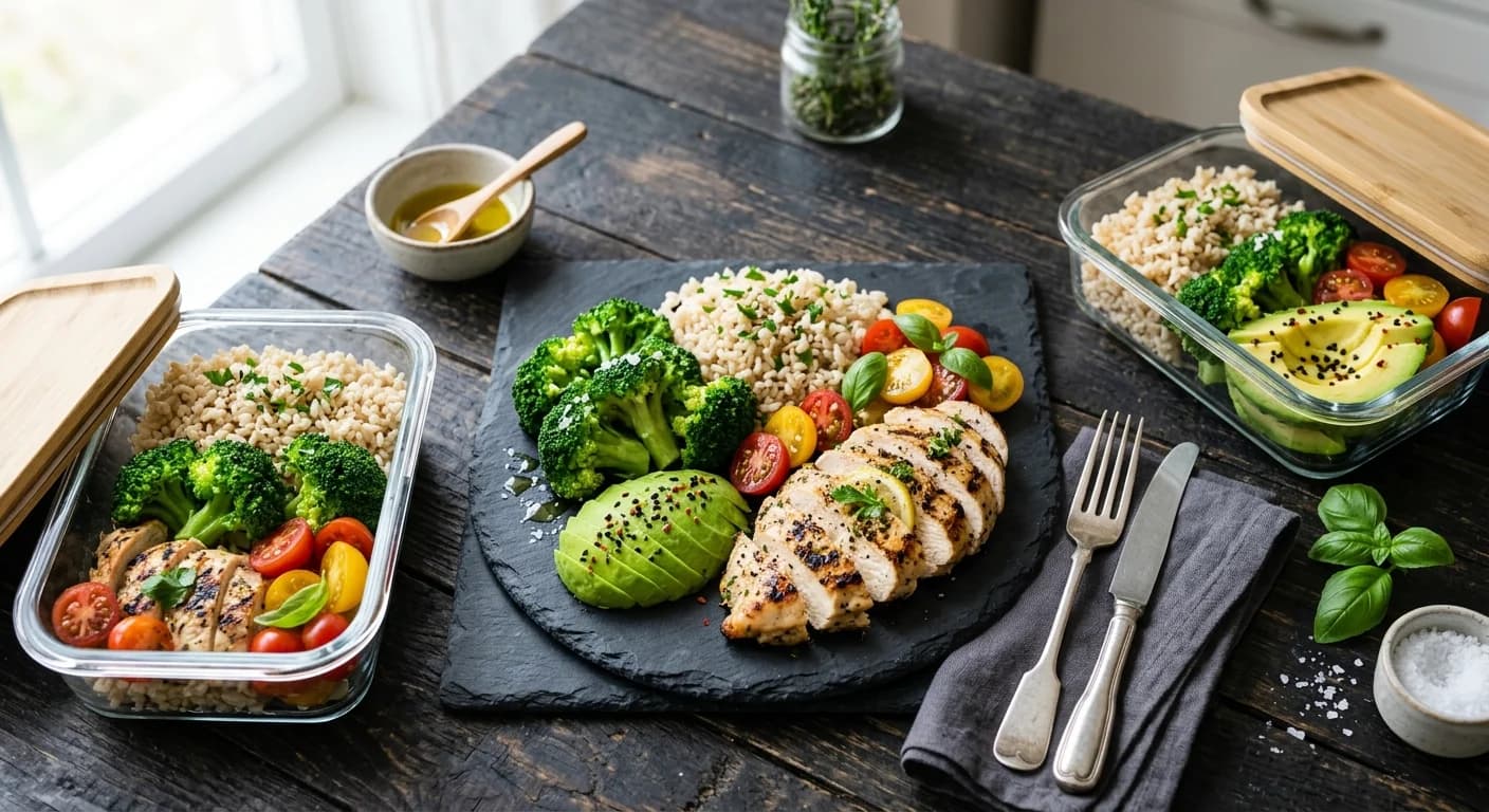 Gezonde maaltijd — CalorForm AI herkenning