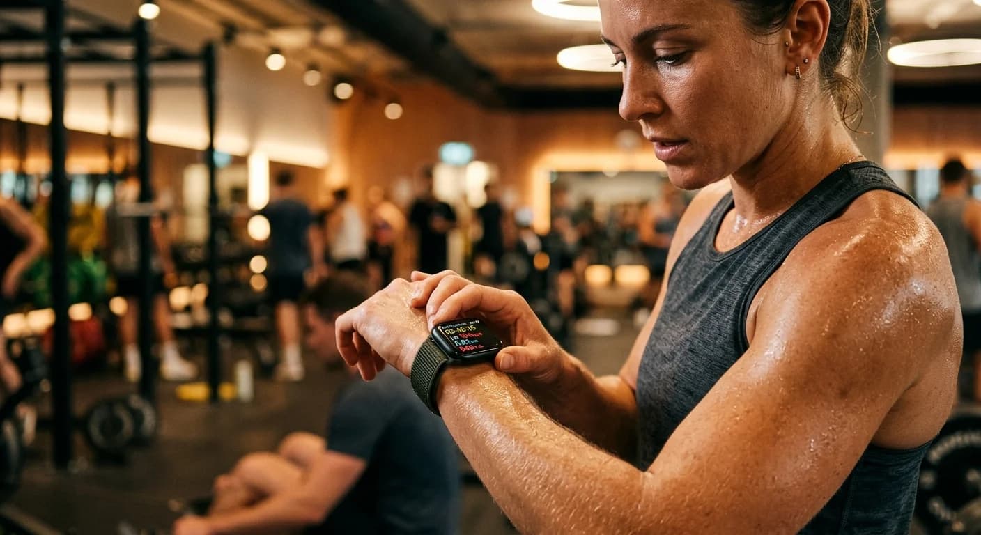 Smartwatch fitness tracking